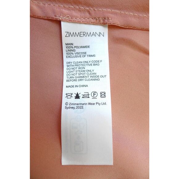 ZIMMERMANN Tulle Midi Layer Skirt Dusty Pink 4 12 XL Net-A-Porter NWT $710 - Picture 14 of 16